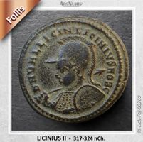 Antike römische Münze / Licinius II / 4.Jh. nCh.