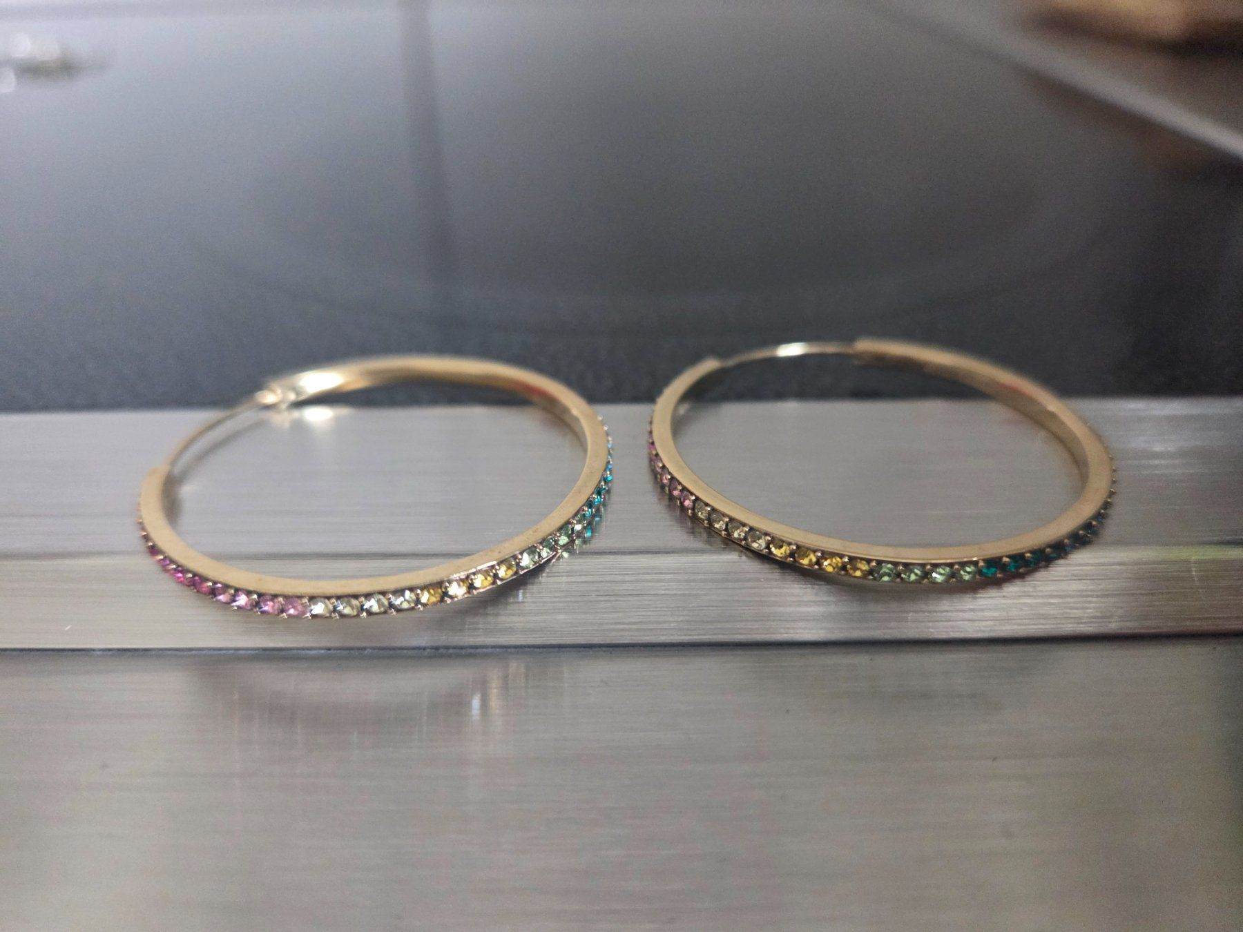 Orecchini pendenti & Orecchini a lobo: Silber 925 Ohrringe Zirkonien 4cm – Usato da Davos-Platz venduto da ninli 1