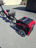 Remorque à vélo transport animaux