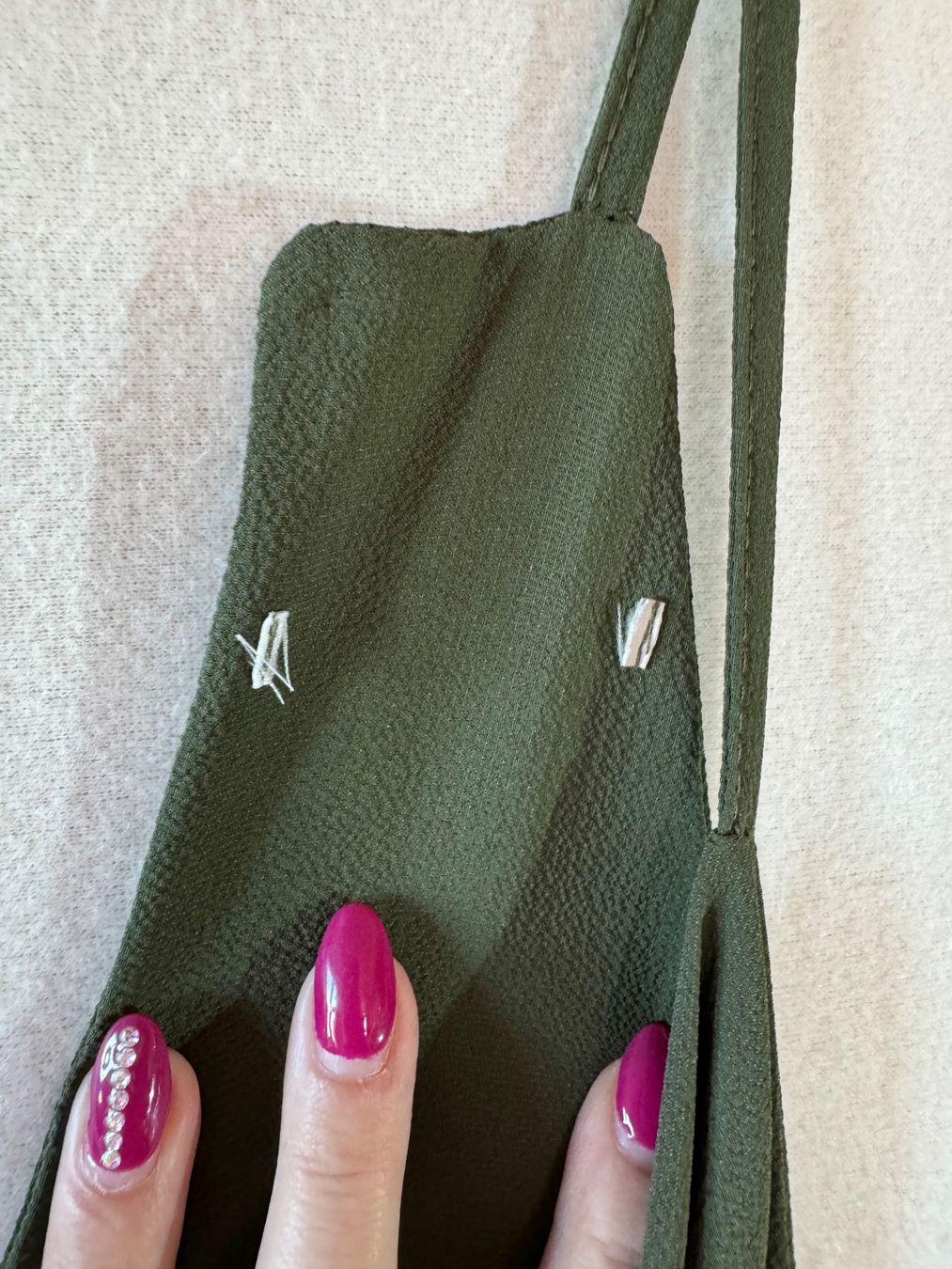 Tute: Sexy grüner Overall – Usato da Grosswangen venduto da second_hand_dress 8