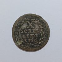 10 Schilling 1786 Schwyz (kleiner Riss)