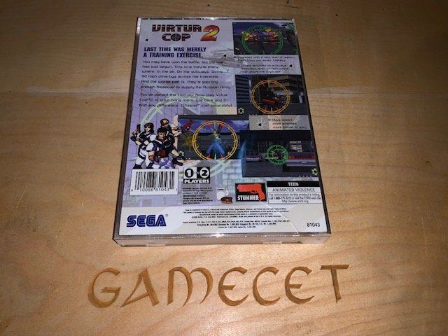 Sega Spiele: Virtua Cop 2 Sega Saturn USA Version – Gebraucht aus Steinach von Gamecet 2