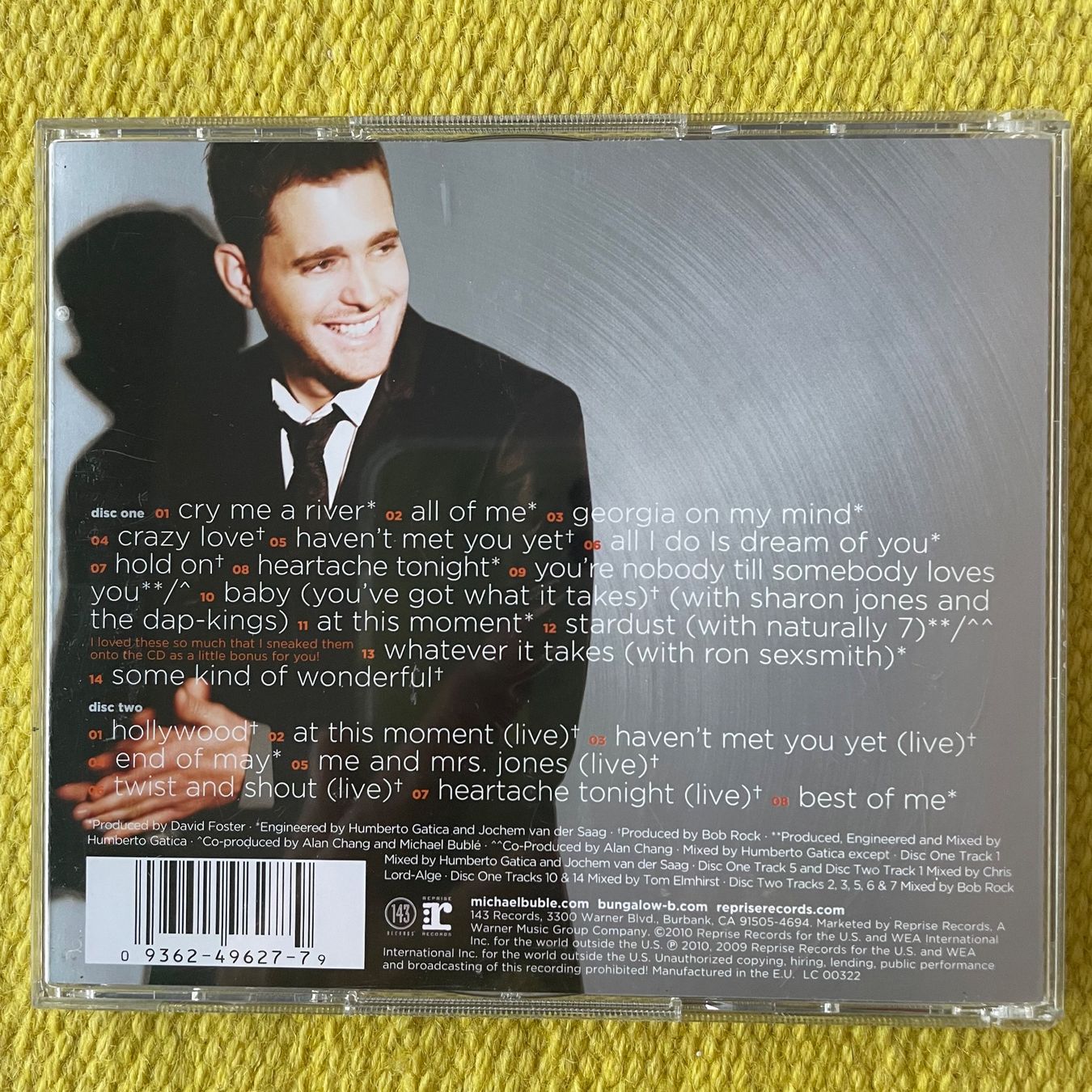 CD: MICHAEL BUBLÉ-2CD CRAZY LOVE HOLLYWOOD EDITION – Usato da Rorschacherberg venduto da CD-Roli 1