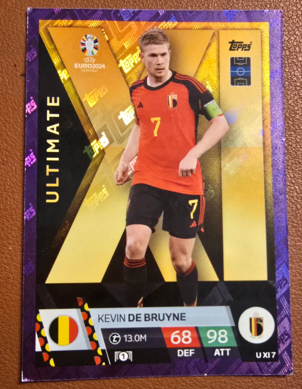Topps Carte collezionabili: Topps Match Attax Ultimate Kevin de Bruyne – Usato da Schübelbach venduto da joker55