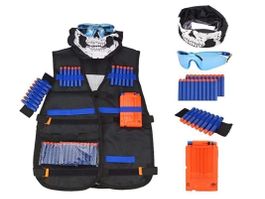 GROSSES NERF PFEILE/DARTS ZUBEHÖR SET - NERF WESTE - BRILLE