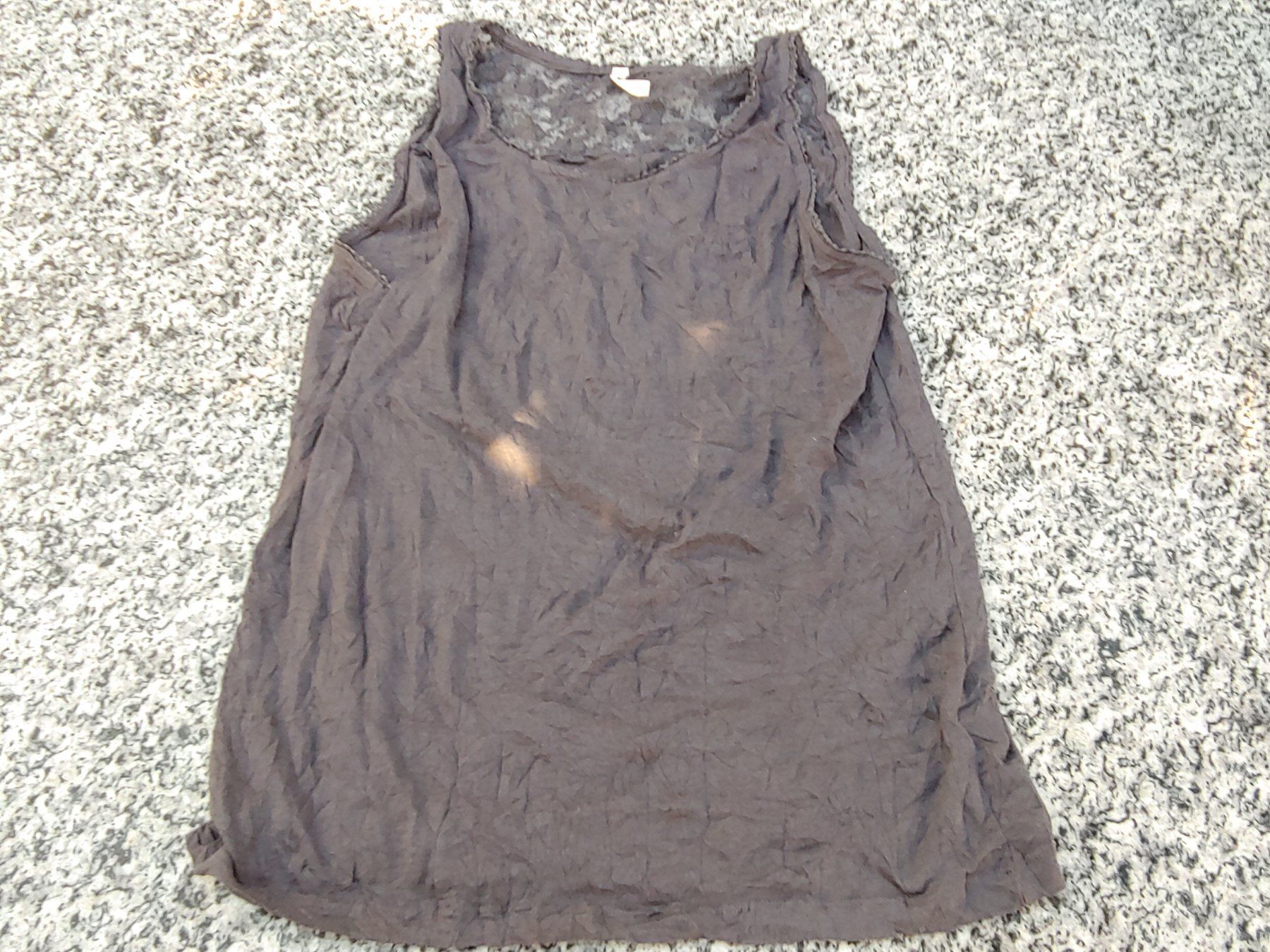 Top: Top, rauchblau, von Chicorée, S/M – Usato da Suhr venduto da andreas_2008