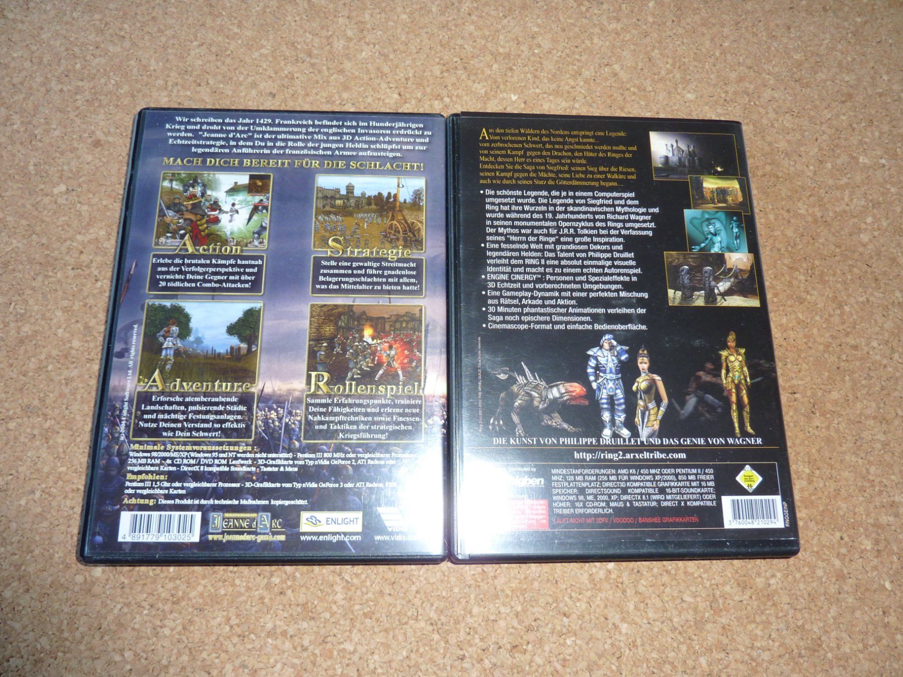 CD: 2 CD Ring II 2 CD Jeanne d`Arc – Usato da Chur venduto da algin 1