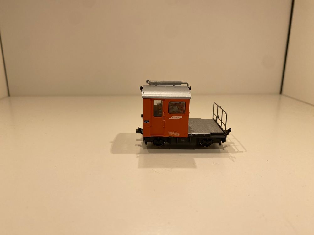 Bemo Modelleisenbahnen: BEMO 1273 116 RhB Tm 2/2 16 – Neu (gemäss Beschreibung) aus Wettingen von Mobacram 2