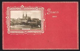 Präge-AK Basel, Blick auf den Münster,