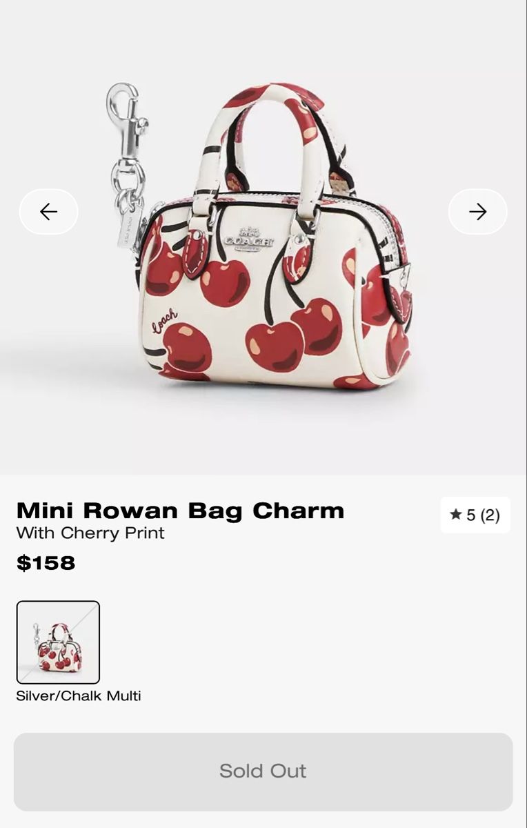 Coach Borse da donna: Micro sac COACH - cerises - format Speedy – Nuovo (secondo la descrizione) da Lausanne venduto da Cupcake.vanille