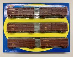 Athearn RTR Union Pacific 40‘ Stock Car Set Brown