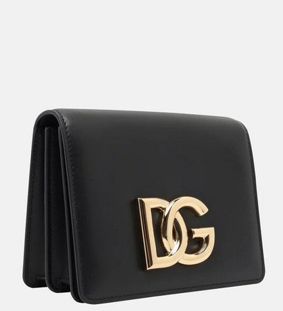 Dolce & Gabbana  Leder-Schultertasche