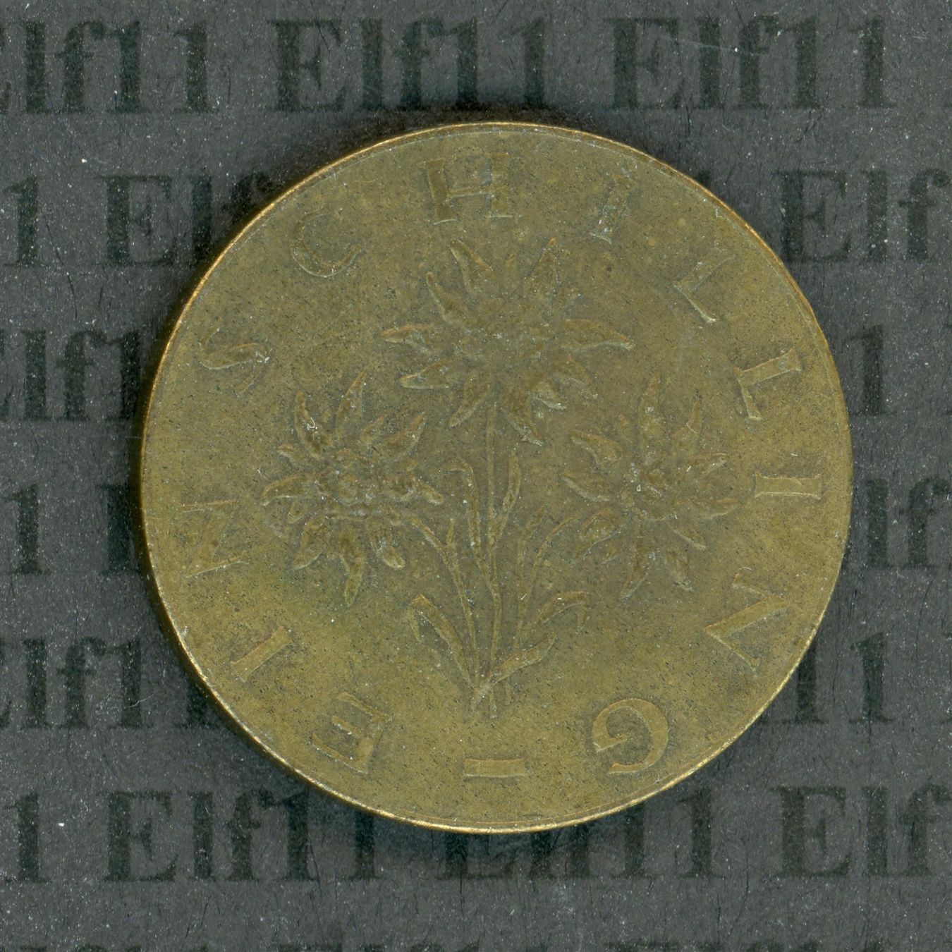 Tutti le monete: ATS___1.00 1959 ss 1 Schilling – Usato da Widnau venduto da Elf11 1