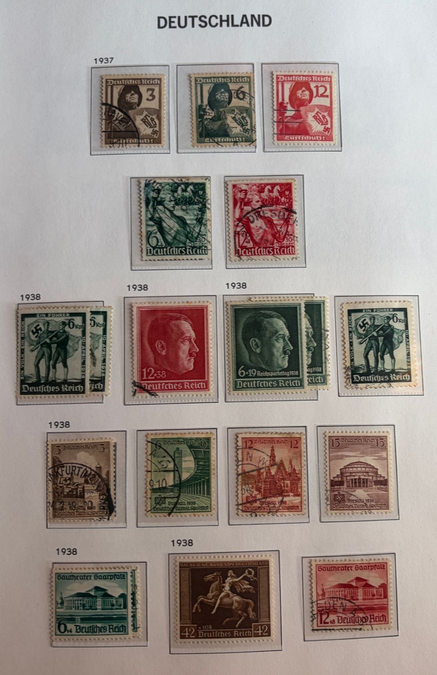 Alle Briefmarken: Briefmarken Deutsches Reich – Gebraucht aus Dotzigen von ser_8hp9