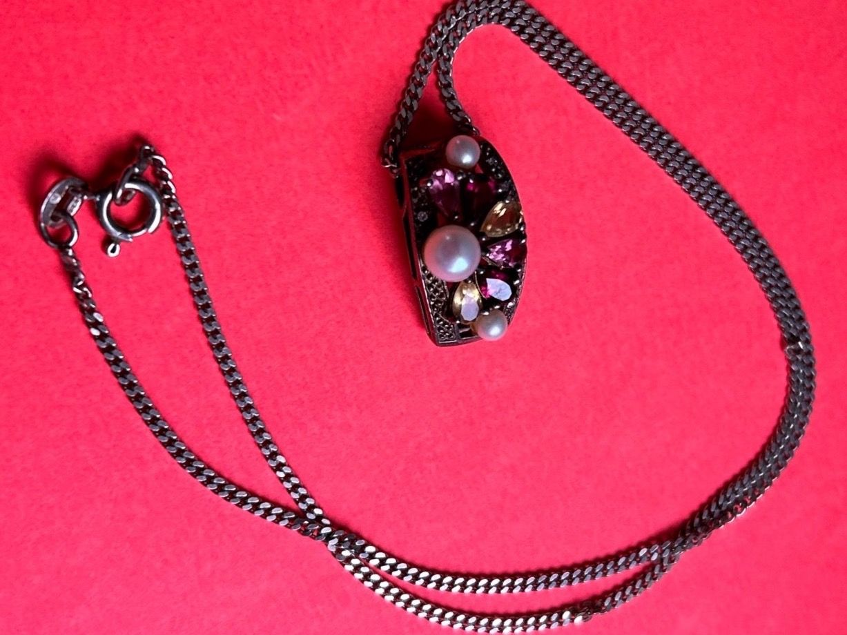 Catenine: Silberkette Anhänger Candy-Perle – Usato da Dittingen venduto da Bijoubelle 5