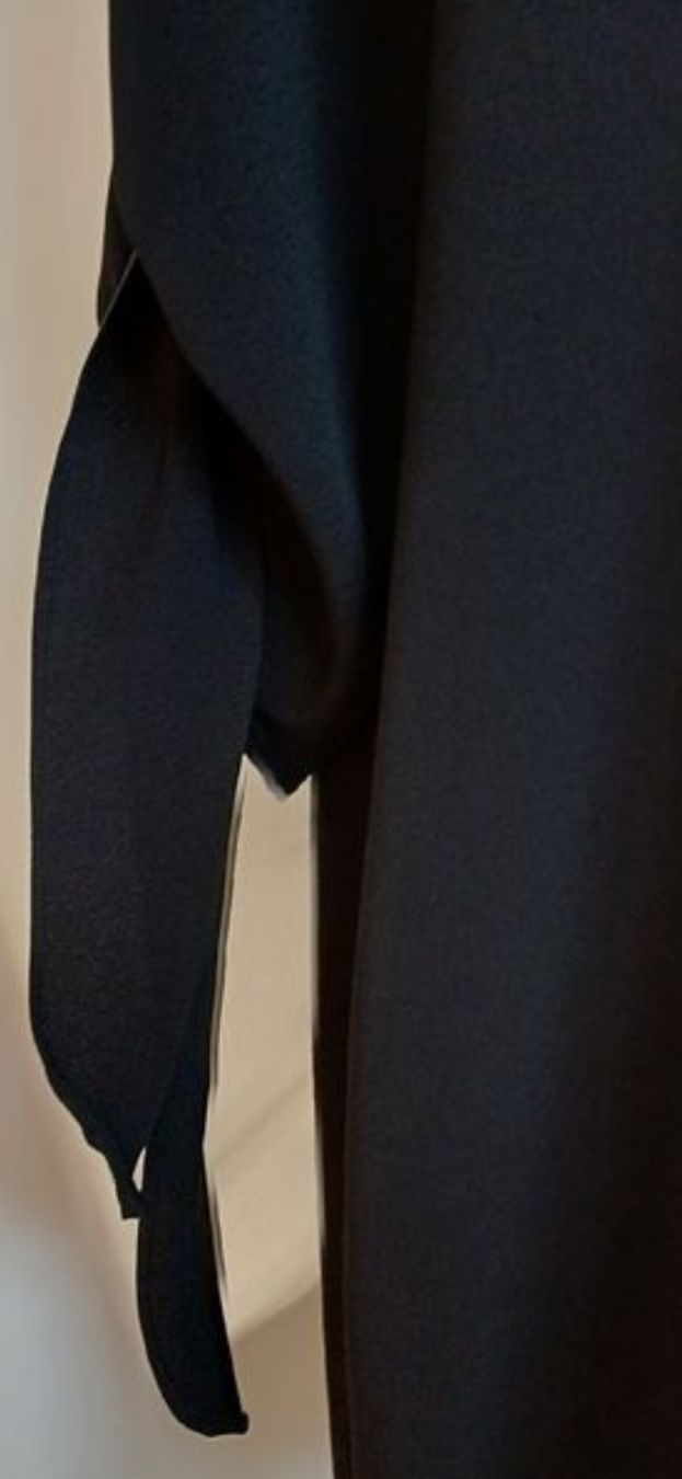 Vestiti: Schwarzes Midikleid mit Schleifen-Ärmel L – Usato da Arlesheim venduto da savina01 2
