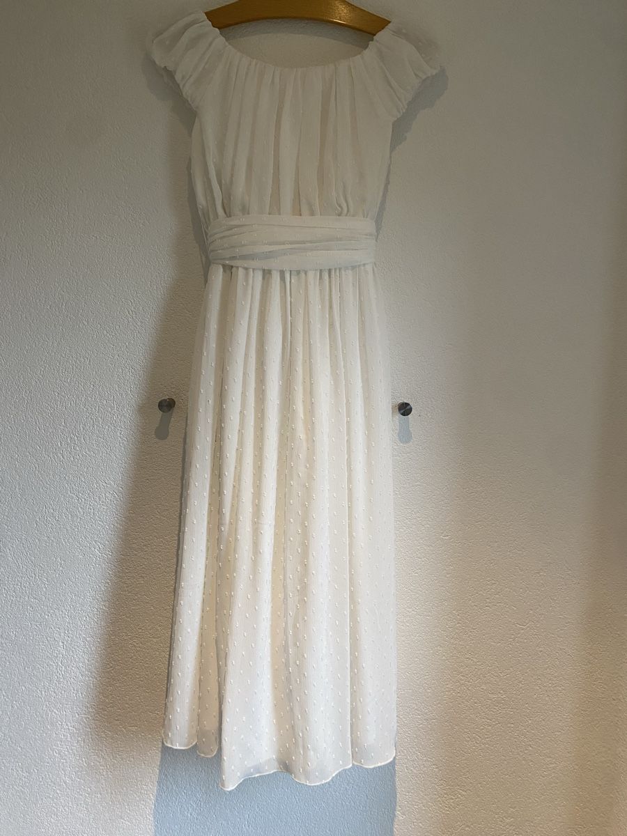 Mango Kleider & Röcke: Langes weisses festliches Maxikleid, Mango, Grösse 14 – Gebraucht aus Flawil von Vera44