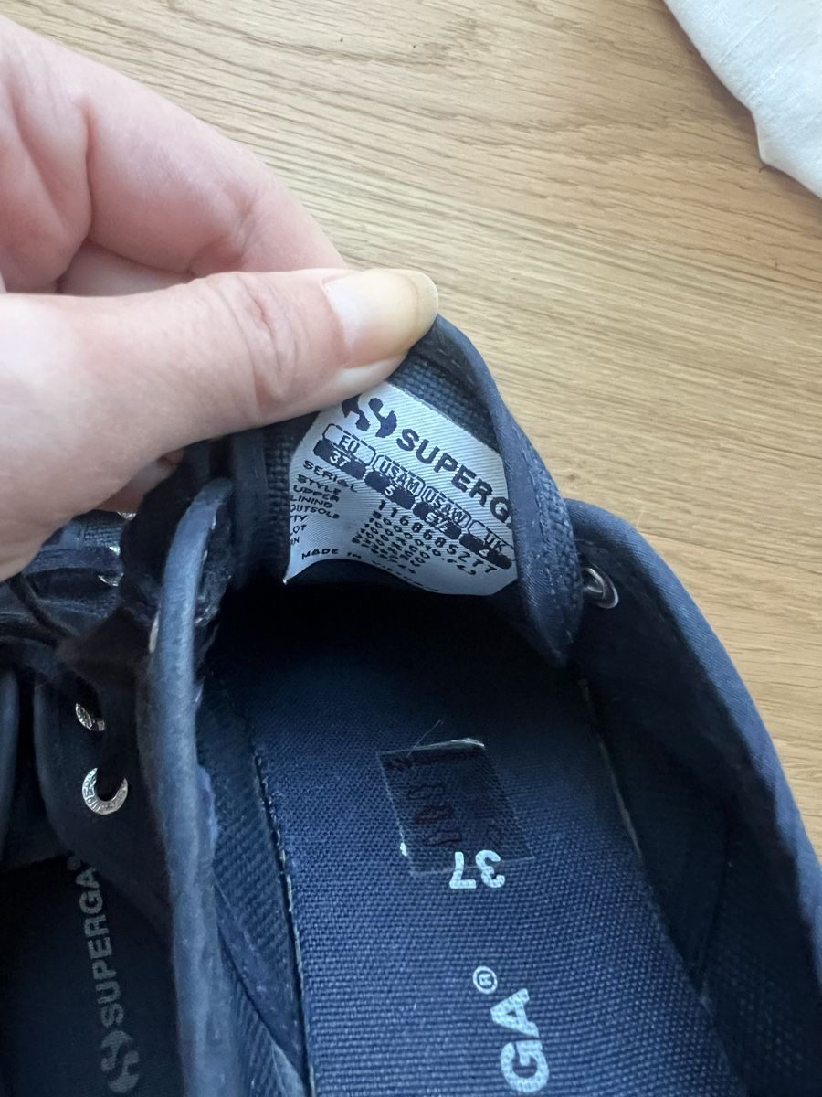 Superga Scarpe da uomo: Supers Navy 37 – Usato da Zürich venduto da giulina8 1