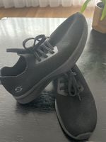 Schwarze Skechers,  Gr. 38, wie neu!