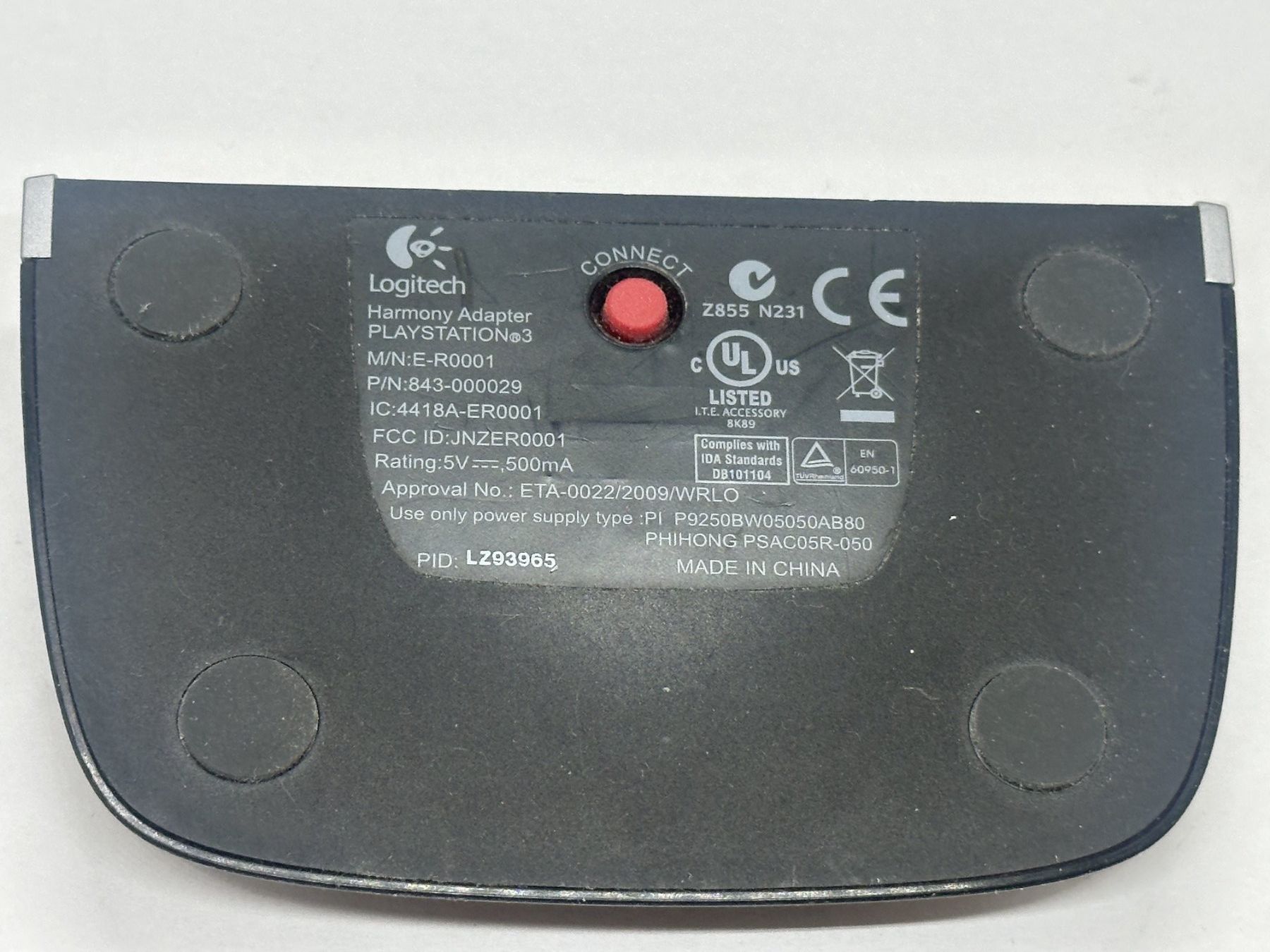 Laufwerke & Adapter: Logitech Harmony Remote Adapter für PlayStation 3 PS3 – Gebraucht aus Nussbaumen AG von Pika-Shop 1