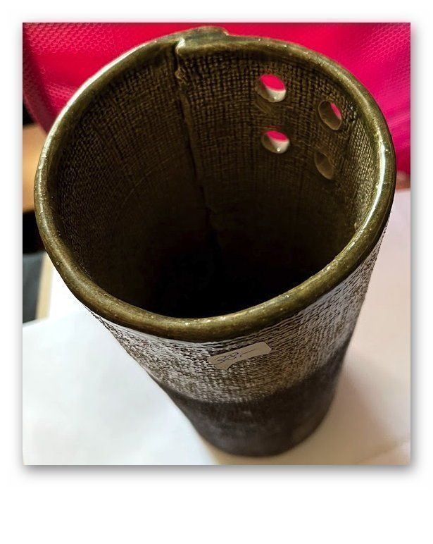 Vasen & Gefässe: Vase aus Keramik H 26 cm. – Neu (gemäss Beschreibung) aus Lutzenberg von Pinschi01 1