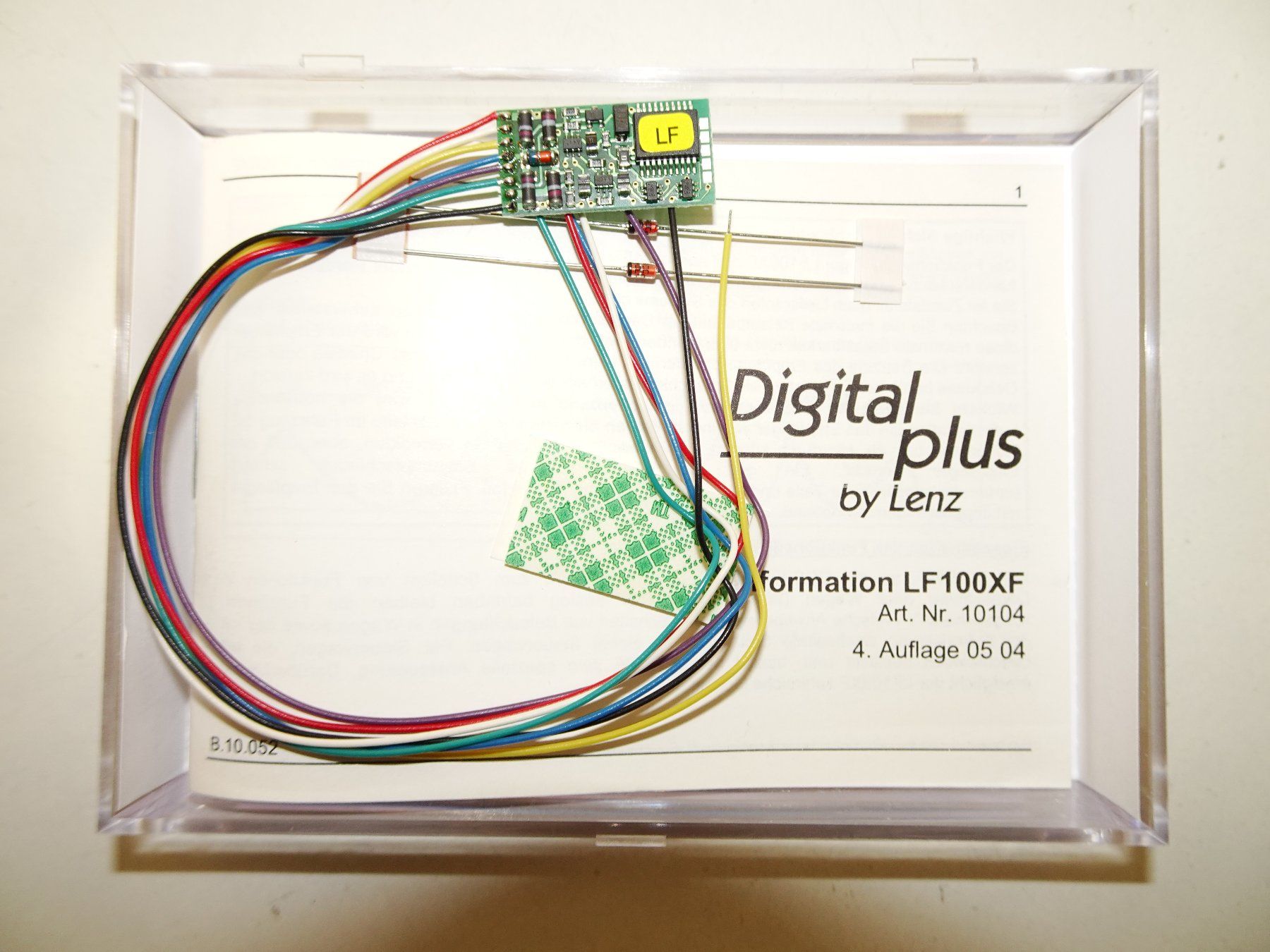 Lenz Modelleisenbahnen: Lenz Decoder Digital LF100XF Art. 10104 – Neu (gemäss Beschreibung) aus Luzern von  1