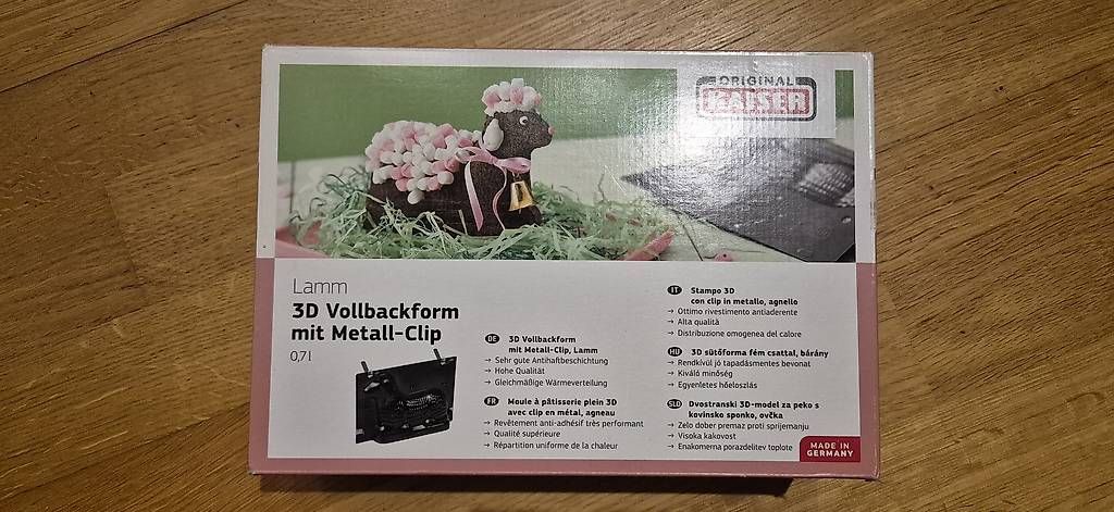 Teglie da forno: Kaiser 3D Backform Lamm guter Zustand – Usato da Luzern venduto da Briefmarkentaube 1