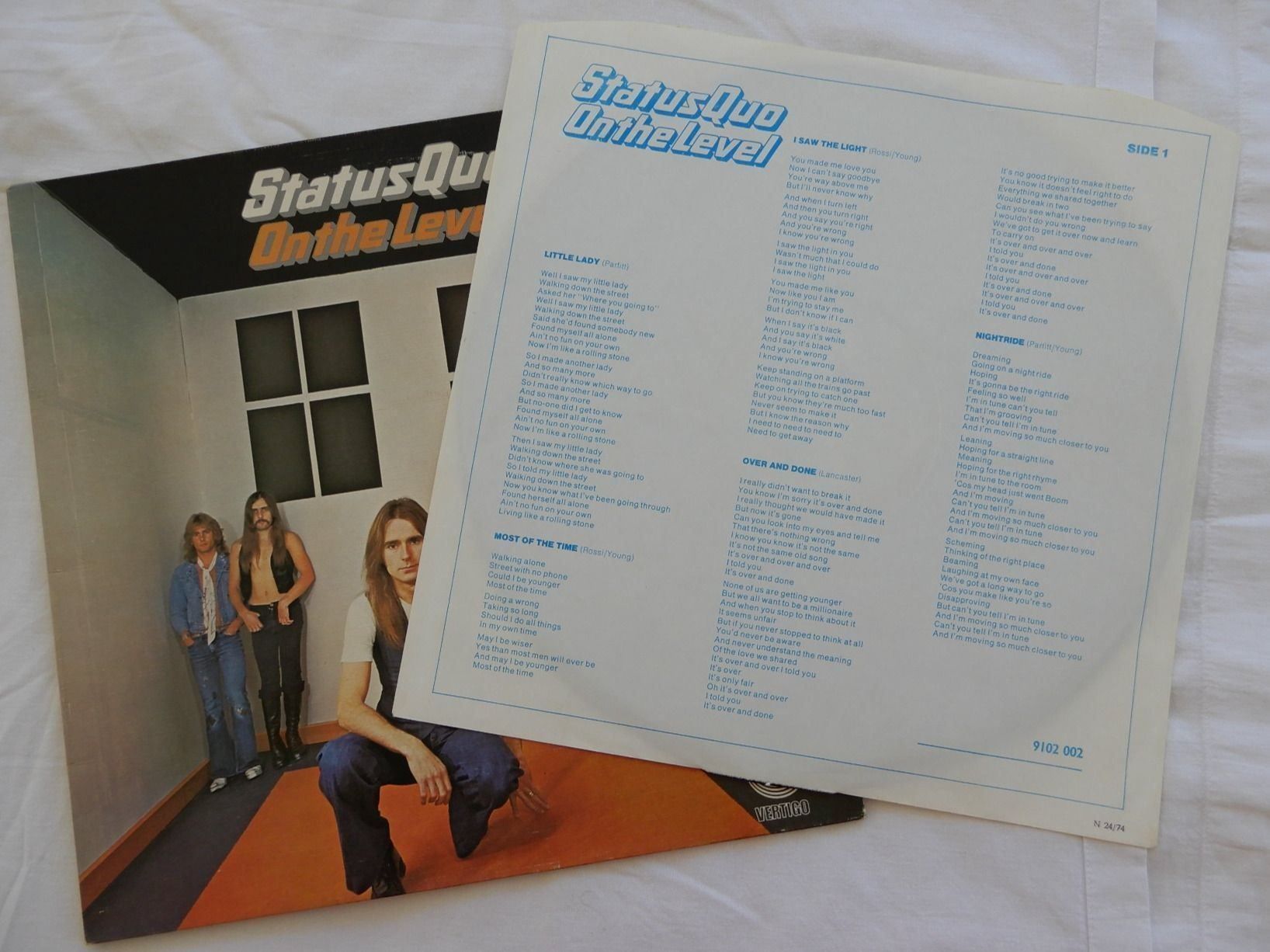 Dischi in vinile: Schallplatte STATUS QUO (1974) – Usato da Obergösgen venduto da asc_72pf 2