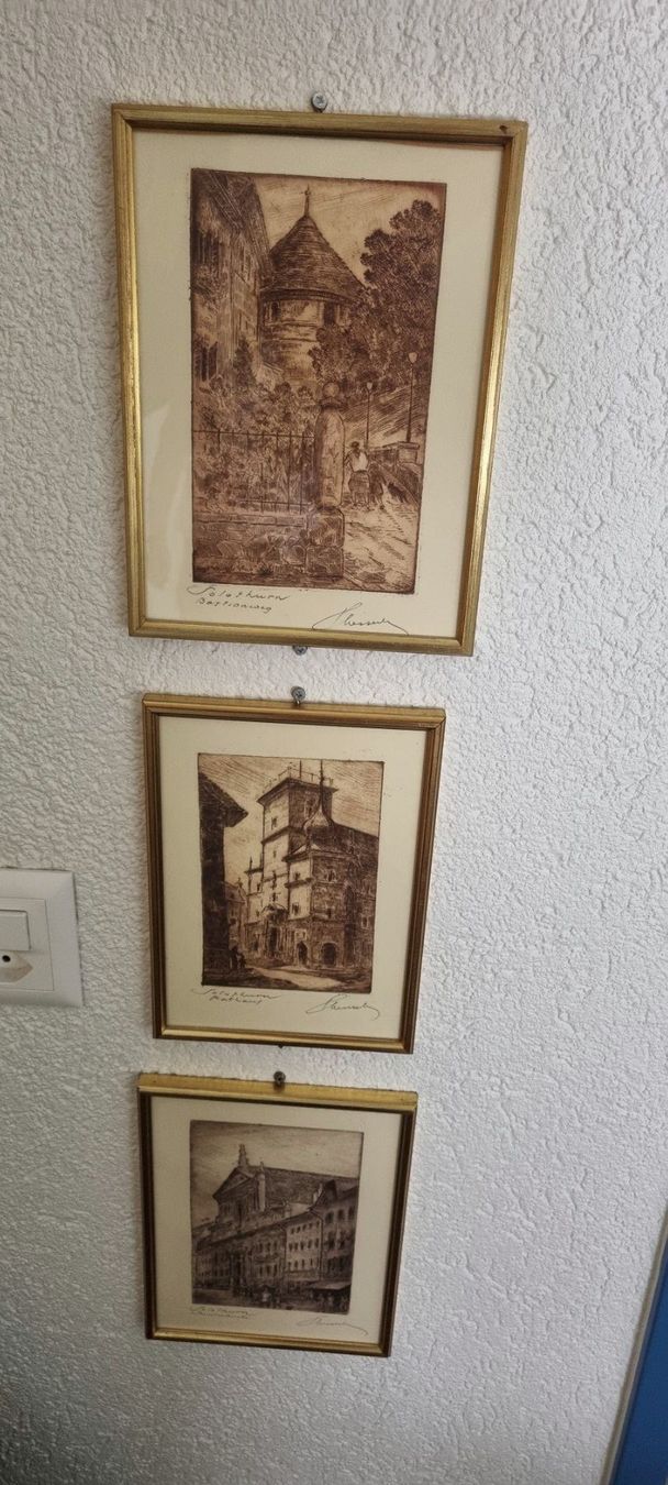 Foto & Immagini: Gerahmte Sammlung: Solothurn in alten Ansichten – Usato da Derendingen venduto da Rider3 2
