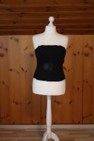 Korsage Bustier INTIMISSI schwarz mit Satin-Band Gr. L