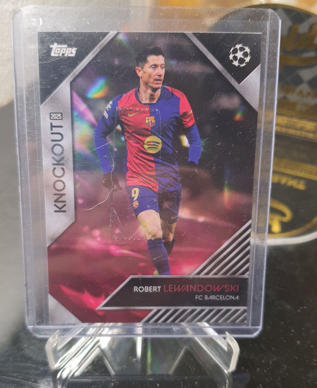 Topps Sammelbilder & Trading cards: Carte Robert Lewandowski - Topps Knockout 2024 - Barça – Neu (gemäss Beschreibung) aus Vevey von ros2