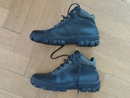 Kultige Trekking-Leder-Schuhe, COLUMBUS ex Bally 43 1/2