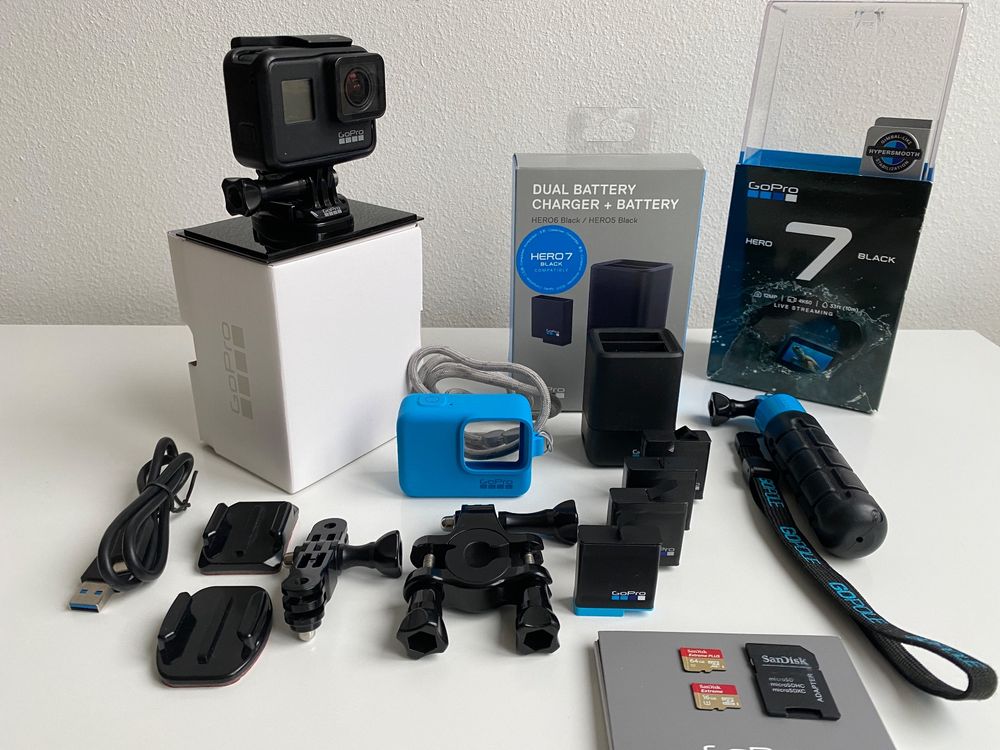 GoPro Hero 7 Black avec accessories Kaufen auf Ricardo