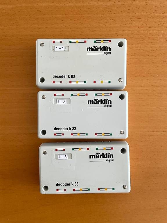Modelleisenbahnen: Märklin Decoder k83 – Gebraucht aus Niederrohrdorf von USigrist01 1