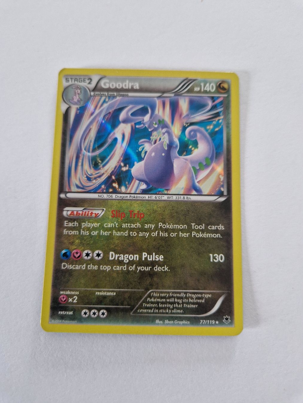 Pokémon Carte collezionabili: Goodra (Holo) - Phantom Forces - EN - Ab 1 – Usato da Romont FR venduto da raj_sjv9 1