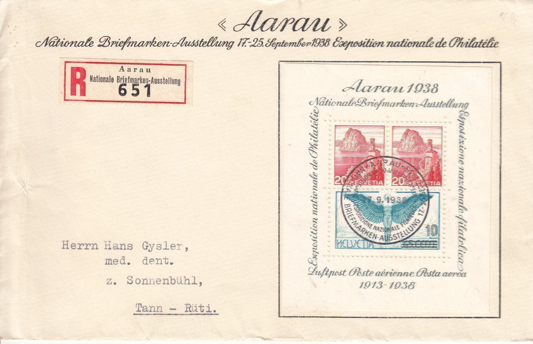 Alle Briefmarken: SBK W11 auf FDC – Gebraucht aus Bürglen TG von StampGraf