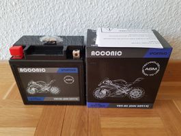 Motorradbatterie, NEU, AGM, YB9-B, auch SA / SO!