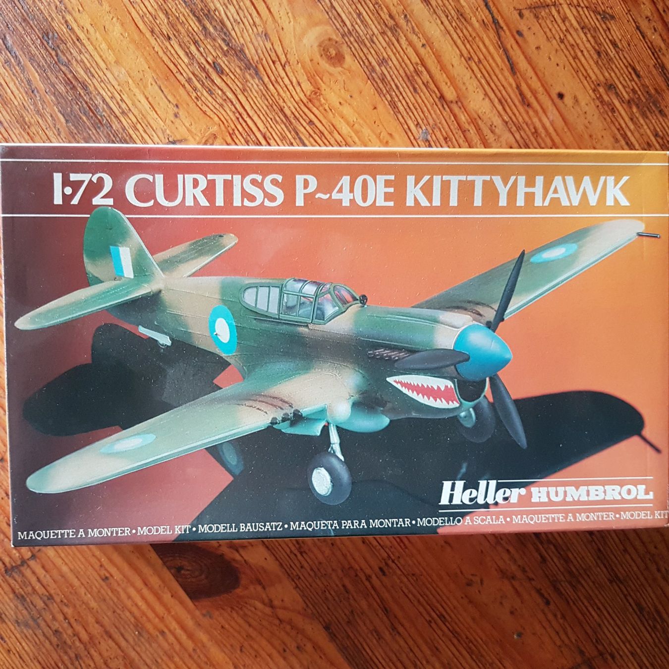 Heller Modellbausätze & Standmodelle: Heller 1/72 Curtiss P-40E Kittyhawk – Neu und originalverpackt aus Bern von causa67