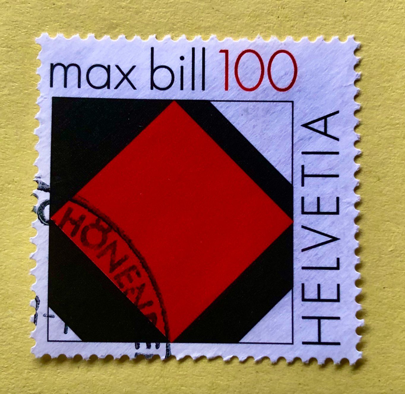 Tutti i francobolli: Nr.1294  Max Bill Sondermarken GESTEMPELT 2008    – Usato da Aarau venduto da Billa007