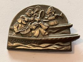 1 Basler Fasnacht Plaketten 1995 1xSilber