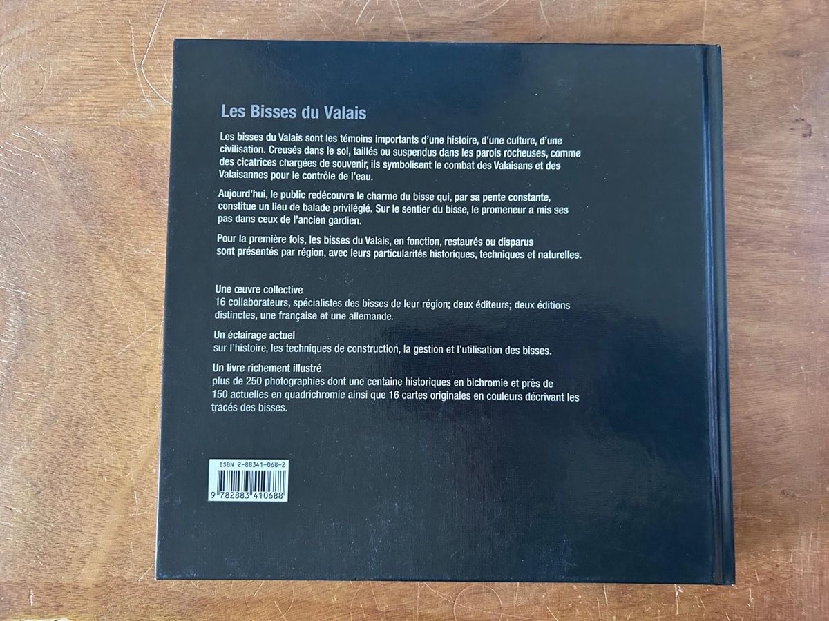 Libri: Les Bisses du Valais  – Usato da Zürich venduto da WWehrle 1