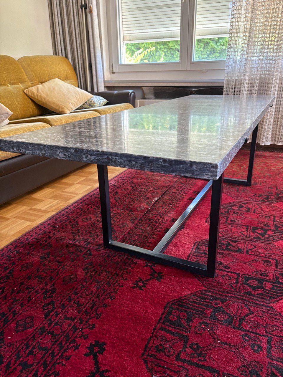 Tables: Mid-Century Salontisch (Marmorplatte) – D'occasion à Ins par ab_80 2