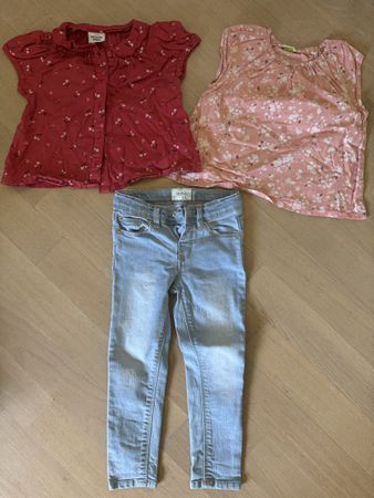 Lot de 3 vêtements fille: Kiabi 3 ans + Tape à l'oeil 18 moi