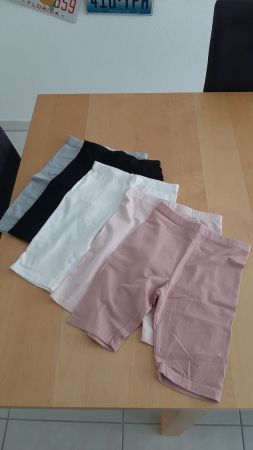 K..4 R G) 5 er Set kurze Leggins Gr. 140