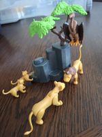Playmobil Löwen mit Fels und Geier 3895