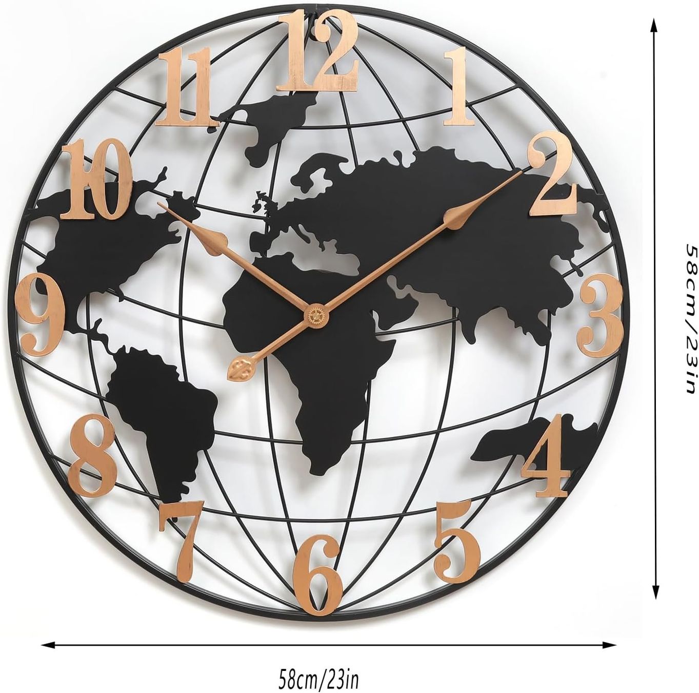 Orologi da terra & Orologi da parete: Wanduhr 58CM lautlos – Nuovo e nell'imballaggio originale da Nuglar venduto da SaleRitter 2
