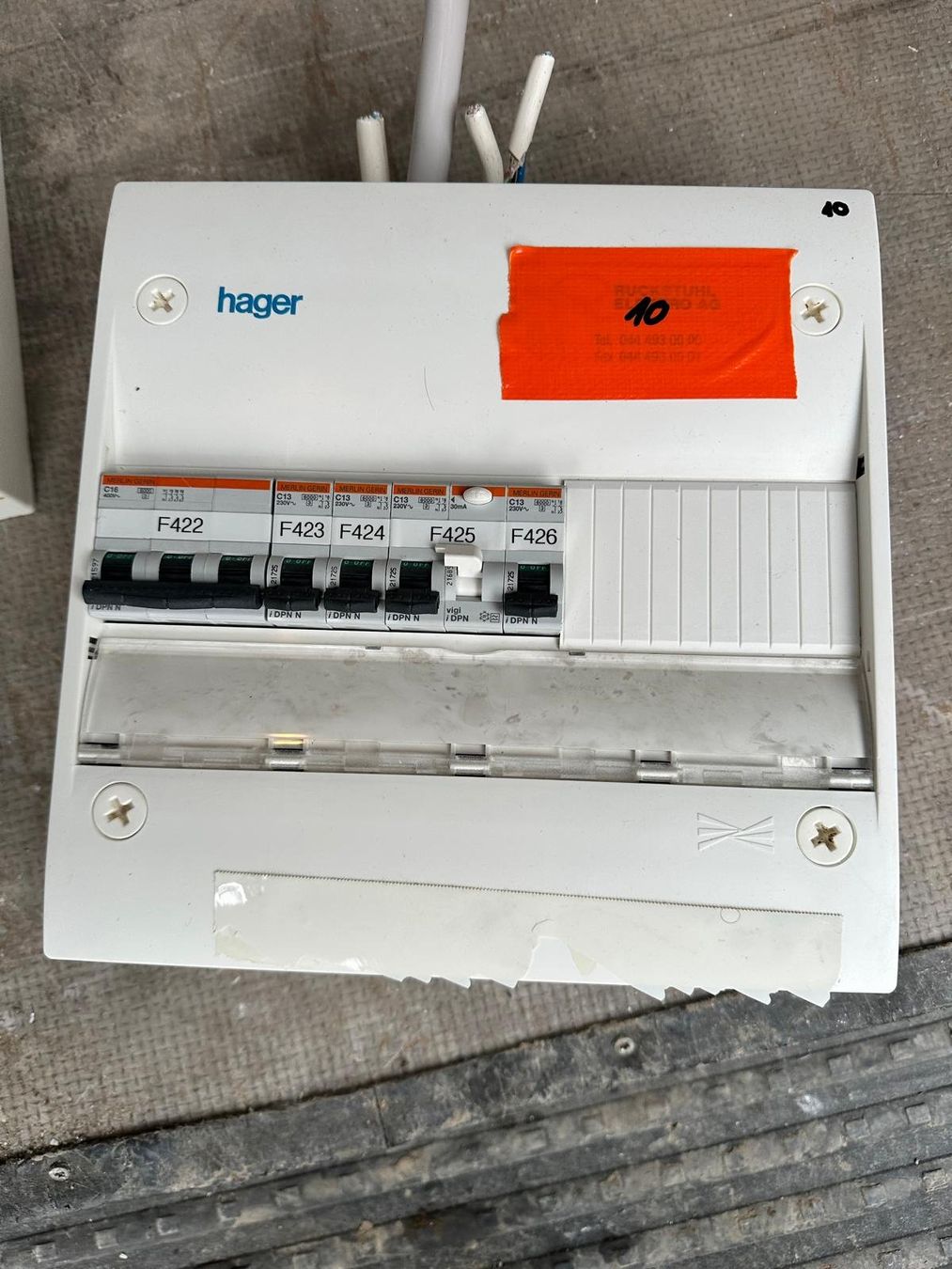 Hager Alimentazione elettrica: Hager Kleinverteiler – Usato da Spreitenbach venduto da Space_X 5
