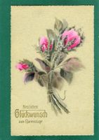 Herzlichen Glückwunsch zum Namenstage, ungelaufen, ca. 1930