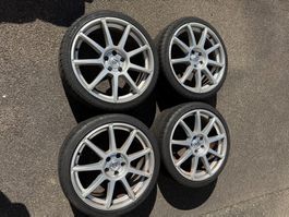 4 Alufelgen mit Sommerreifen