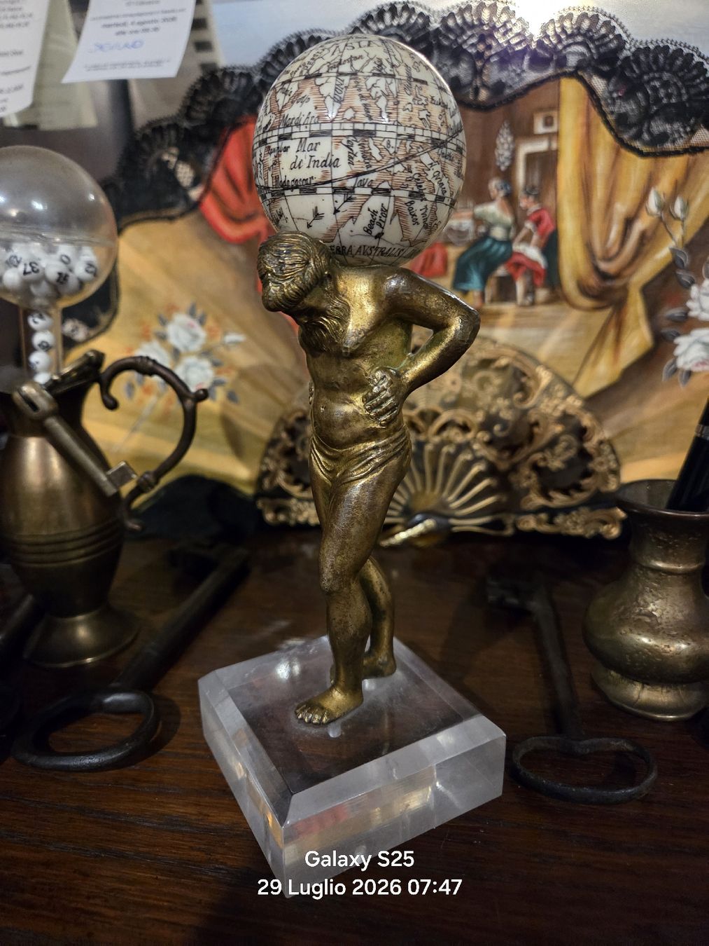 Statuette: Antica statua in bronzo – Usato da Biasca venduto da bor_fyq8